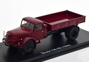 PRX47128 - Camion benne de 1946 couleur bordeaux – SKODA 706RS 4x2