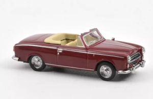 NOREV474343 - Voiture de 1957 couleur rouge – PEUGEOT 403