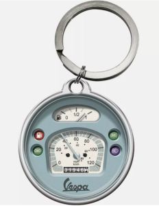KEY48030 - Objet publicitaire - Porte-clés VESPA - Speedomètre