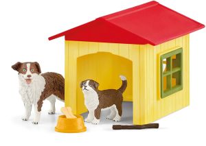 SHL42573 - Figurine de l'univers Farm World - Niche pour Chien