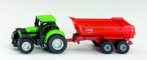 Tracteur DEUTZ Agrotron avec Benne KRAMPE