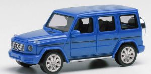 Voiture de couleur bleue – MERCEDES G