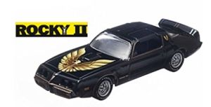 GREEN44650-C - Voiture du film ROCKY II sous blister – PONTIAC firbird trans AM de 1979