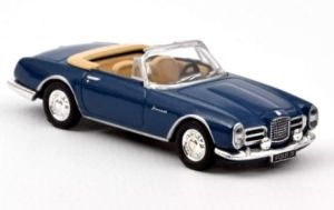 Voiture cabriolet de 1963 bleue métallisé – FACEL VEGA III