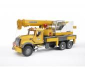 BRU2818 - Camion MACK avec grue LIEBHERR