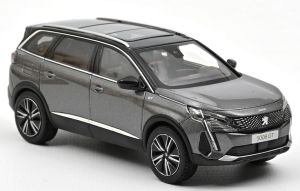 Voiture de 2021 couleur gris Platinium - PEUGEOT 5008 GT