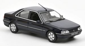 Voiture de 1991 couleur bleu foncé – PEUGEOT 405 SRI