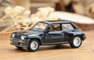 NOREV510543 - Voiture de 1980 couleur noire - RENAULT 5 Turbo