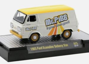 M2M-52500A25-B - Voiture sous blister de la série Mr.PIBB - FORD Econoline Delivery Van de 1965
