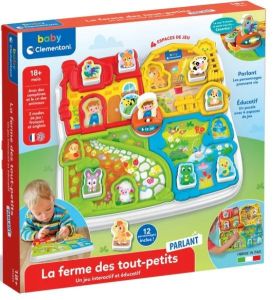 CLE52666 - Jeu interactif et éducatif – La ferme des tout petits