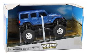 NEW54496 - Voiture de couleur bleu avec suspension - JEEP Wrangler Rubicon Unlimited