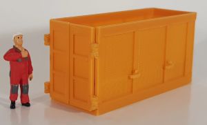 Accessoire de chantier miniature – Container à déchets 11m3