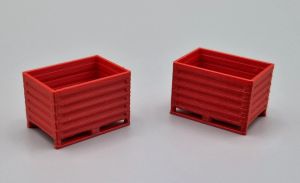MSM5470/03 - Accessoire de chantier couleur rouge - 2 Containers fermés
