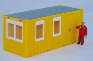 Accessoire de chantier miniature – Conteneur de chantier Type M