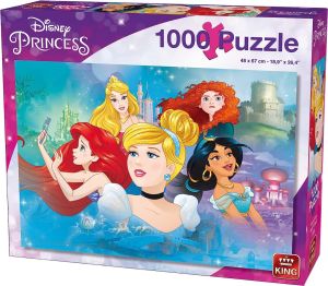 KING55992 - Puzzle Disney Princessese – 1000 pièces