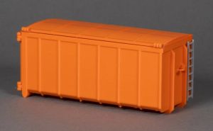 MSM5609/02 - Accessoire de chantier de couleur orange – container 30m3 avec couvercle