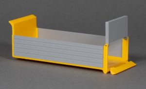 MSM5612/01 - Accessoire de chantier de couleur jaune - Benne basculante alu