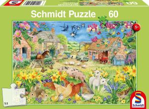 SCM56419 - Puzzle ma petite ferme – 60 pièces