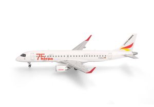 HER573221 - Avion – EMBRAER E190 German Airways Herpa 75 ans