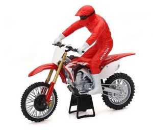 NEW57875 - Moto cross avec pilote - HONDA CRF 450R