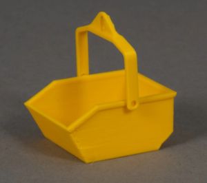 MSM5803/01 - Accessoire de chantier couleur jaune - benne à gravats