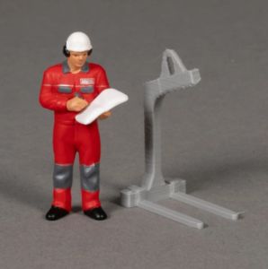 MSM5804/03 - Accessoire de chantier couleur gris - Fourche de levage