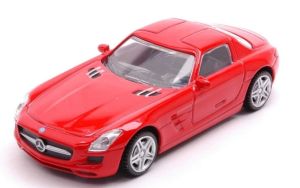RAS58100ROUGE - Voiture de couleur rouge - MERCEDES SLS AMG