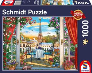 SCM58976 - Puzzle Terrasse à Paris – 1000 pièces