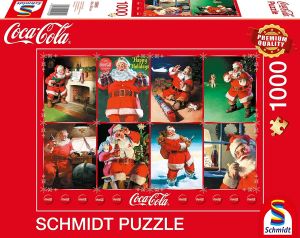 SCM59956 - Puzzle Coca-Cola Père noël – 1000 pièces