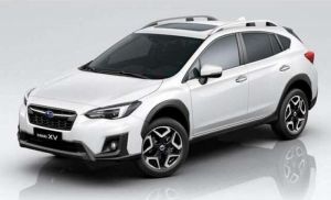 Voiture berline de 2014 couleur blanche – SUBARU XV