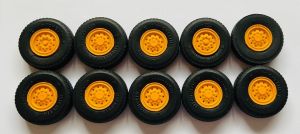 Accessoires aux couleurs  FRANZ BRACHT pour grue LIEBHERR LTM 1200-5.1 - Pneus et jantes