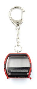 JC80751 - Porte-clés de couleur rouge - OMEGA V