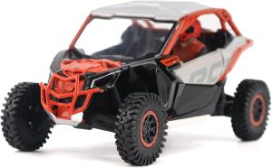 DCM60002 - Véhicule tout terrain de couleur gris et rouge - CAN-AM Maverick X3 X rc Turbo RR