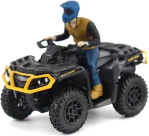 DCM60006 - Quad de couleur noir et jaune - CAN-AM Outlander XT-P 1000R