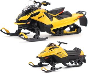 DCM60022 - Motoneige de couleur jaune - SKI-DOO MXZ Blizzard - SKI-DOO MXZ 120cc modèle enfant