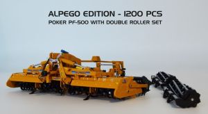 Limitée à 1200 pièces - ALPEGO Poker avec 2 accessoires