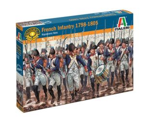 ITA6092 - Figruines à peindre - Guerres Napoléoniennes - Infranterie Française 1798-1805