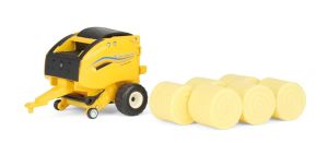 ERT61018 - Matériel de fenaison avec 6 balles - NEW HOLLAND 561