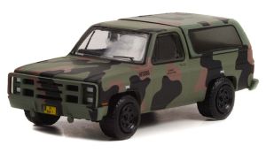 Véhicule U.S Army sous blister de la série BATAILLON 64 – CHEVROLET M1009 CUCV de 1985