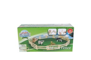 KID610304 - Accessoire pour diorama sans animaux  - dimension 132 cm - Clôture de Corral
