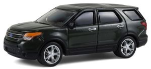 GREEN62040-A - Voiture sous blister de la série TV NCIS - FORD Explorer 2015 de couleur gris