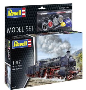 REV62167 - Maquette à assembler avec peinture - Locomotive BR 18 505 avec Tender 2'3' T38