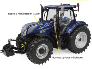 UH6364 - Tracteur de 2022 couleur blue Power - NEW HOLLAND T7.210 Auto Command