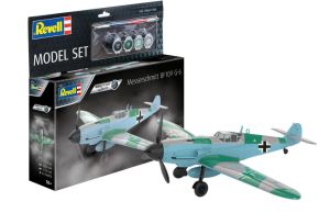 REV63653 - Maquette à assembler avec peinture - MODEL SET - MESSERSCHMITT BF190G-6