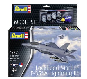 REV63799 - Maquette à assembler avec peinture - LOCKHEED Martin F-35A Lightning II