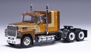 IXO64TR011B - Camion solo de 1978 couleur marron - FORD LTL-9000 6x4