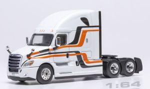 IXO64TR013A - Camion solo de 2018 couleur blanc - FREIGHTLINER Cascadia 6x4