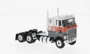 IXO64TR015A - Camion solo de 1976 couleur gris - FORD CL-9000 6x4