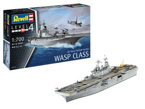 REV65178 - Maquette avec peinture à assembler - Assault Carrier USS WASP CLASS