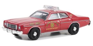 GREEN67050-B - Véhicule des pompiers sous blister de la série FIRE & RESCUE – PLYMOUTH Fury 1976 Pompiers du New Jersey